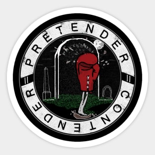 Pretender -//- Contender Sticker